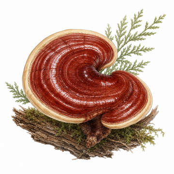 פטריית ריישי (Ganoderma lucidum)
